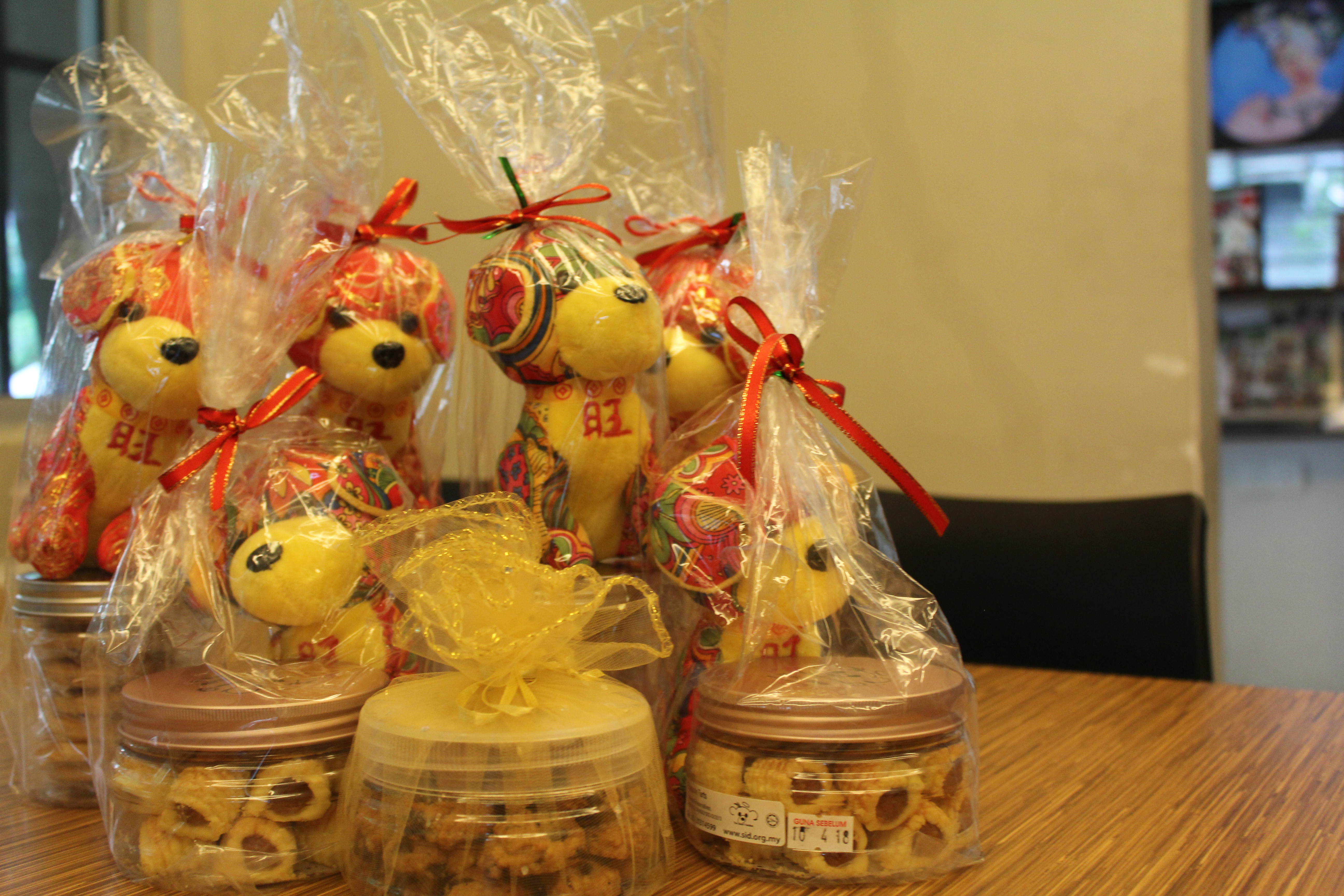 Rojak Daily/Zoe Liew Some of the pineapple tarts for a recent charity event.